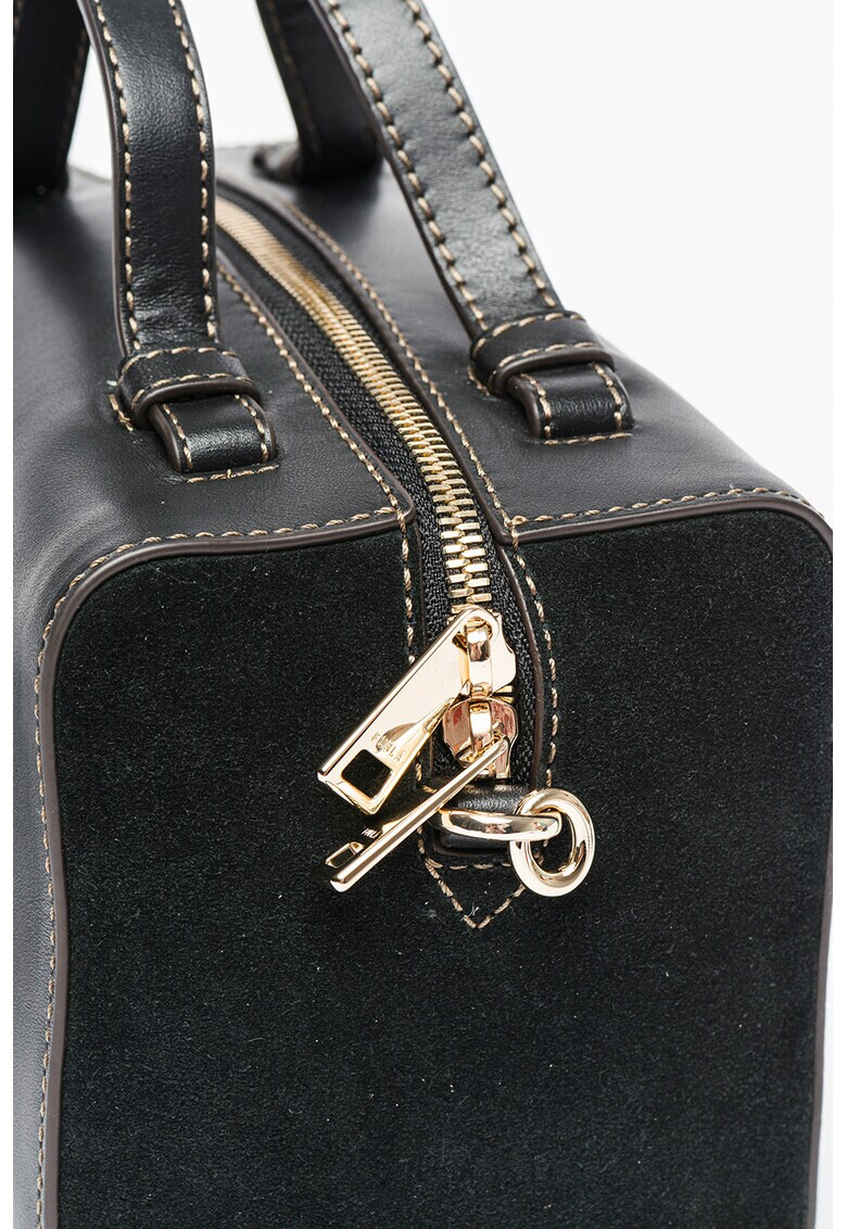 Furla Кожена чанта Miastella с велур - Pepit.bg