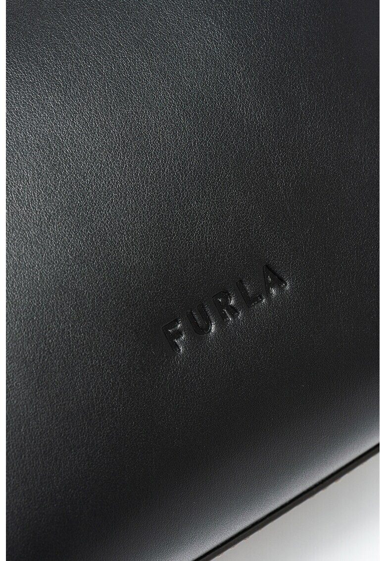 Furla Кожена чанта Miastella с велур - Pepit.bg