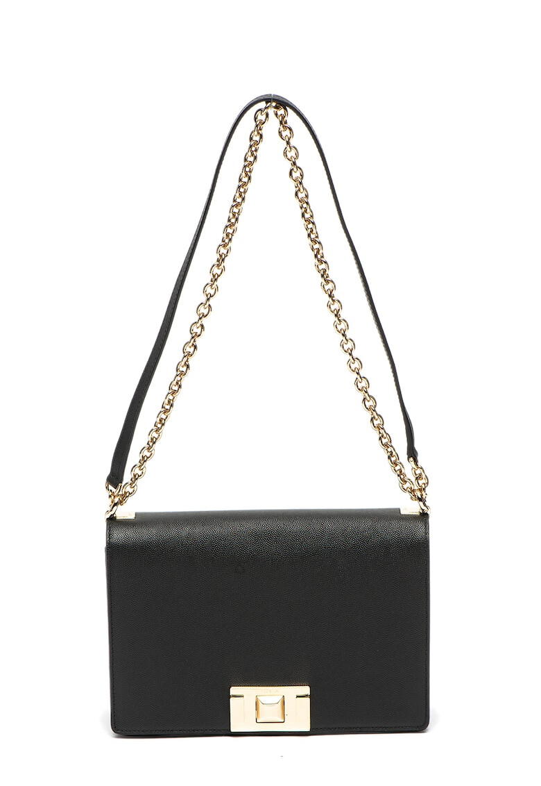 Furla Кожена чанта Mimi с релеф - Pepit.bg