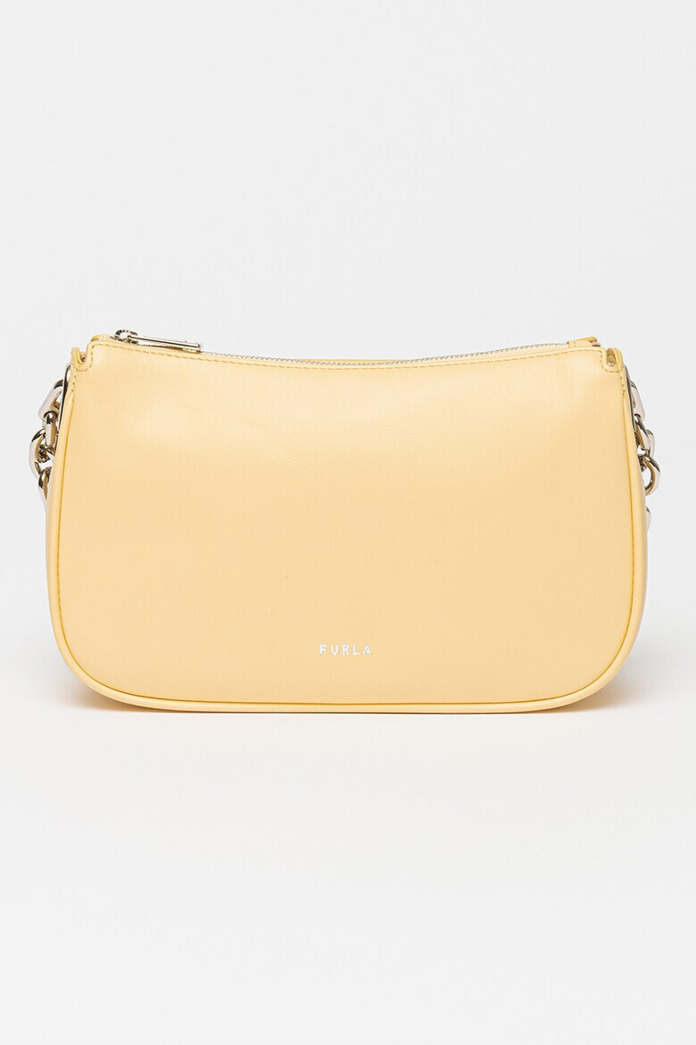 Furla Кожена чанта Moon - Pepit.bg