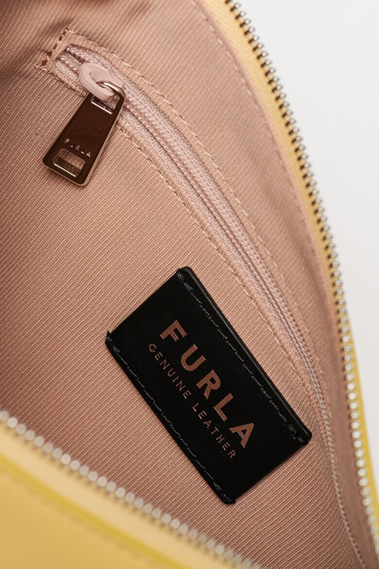 Furla Кожена чанта Moon - Pepit.bg