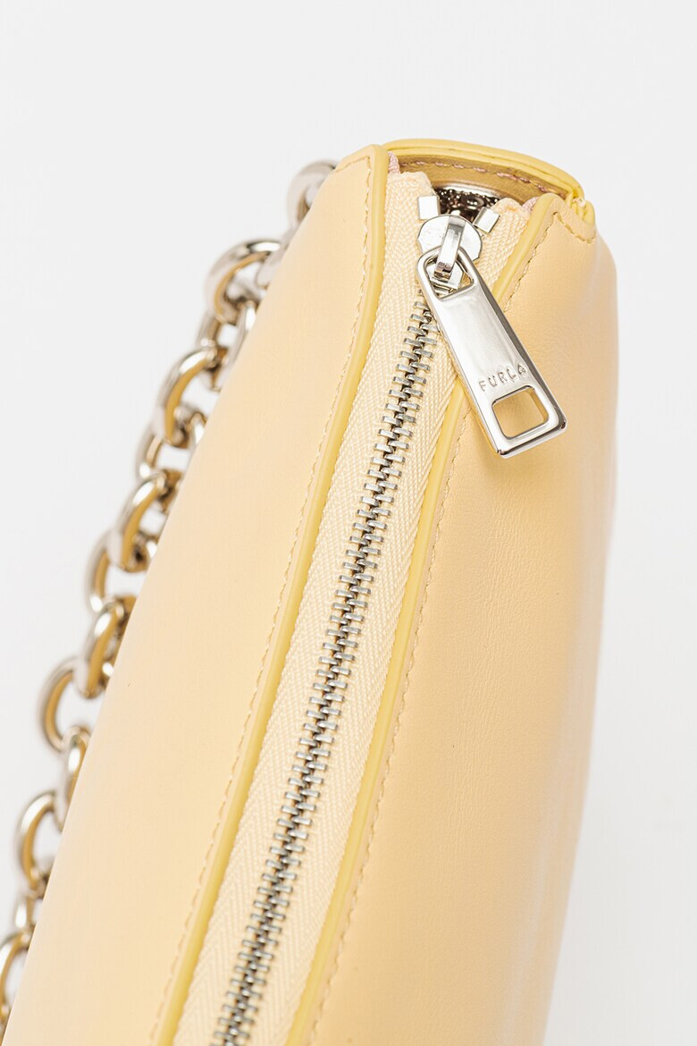 Furla Кожена чанта Moon - Pepit.bg
