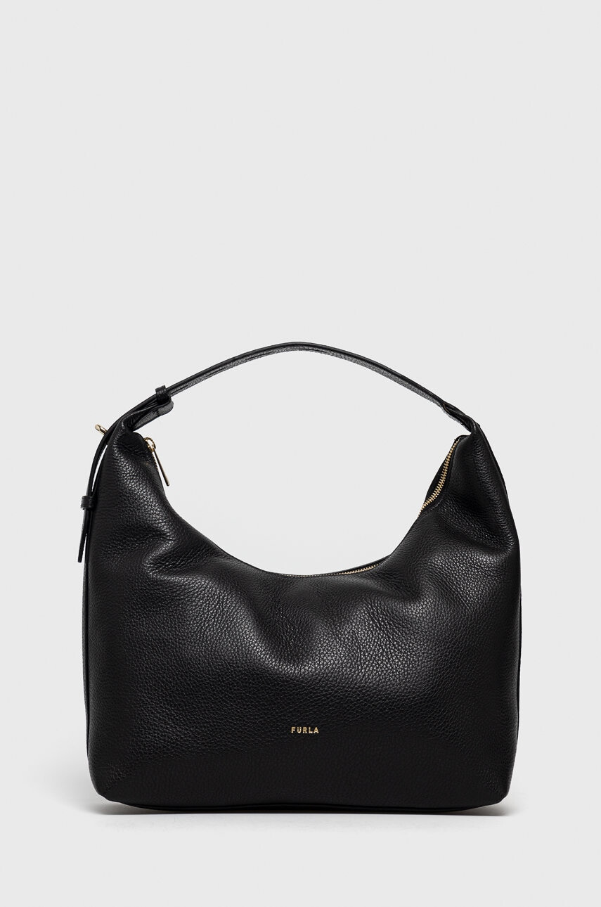 Furla Кожена чанта Net - Pepit.bg