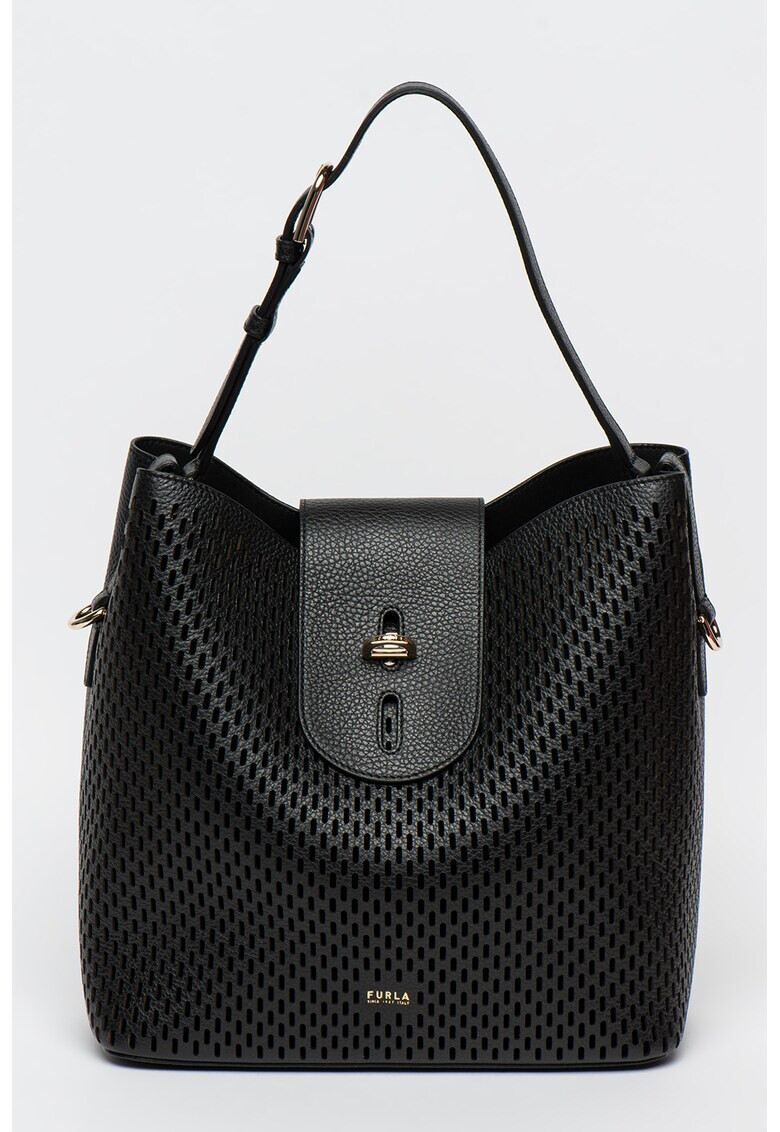 Furla Кожена чанта Net - Pepit.bg