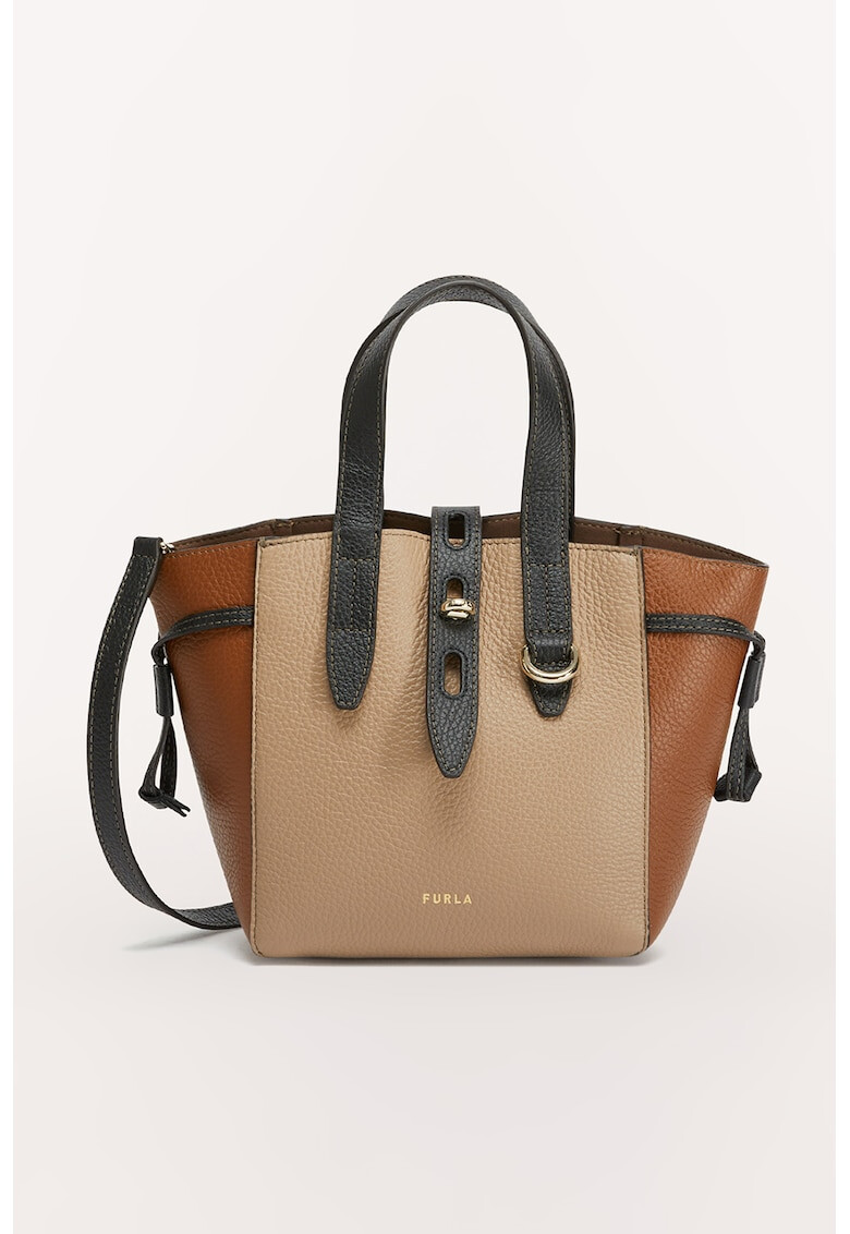 Furla Кожена чанта Net - Pepit.bg
