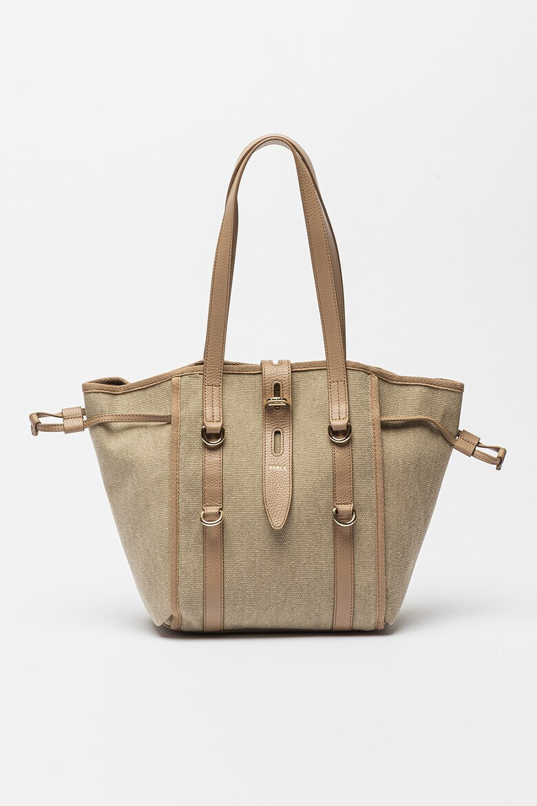 Furla Кожена чанта Net - Pepit.bg