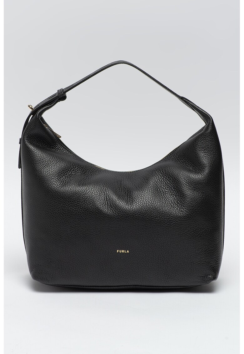 Furla Кожена чанта Net с релеф - Pepit.bg
