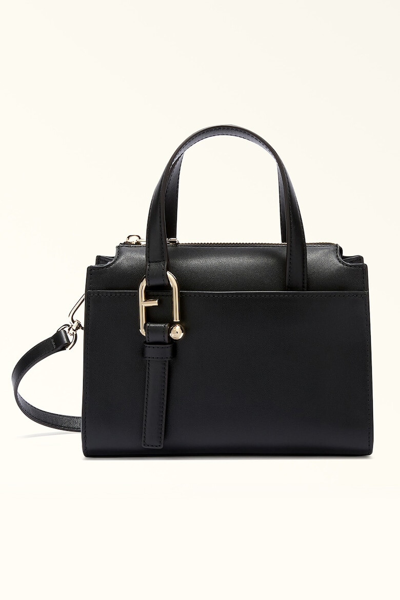 Furla Кожена чанта през рамо Nuvola - Pepit.bg