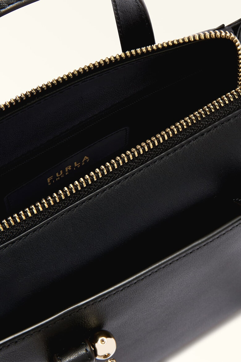 Furla Кожена чанта през рамо Nuvola - Pepit.bg