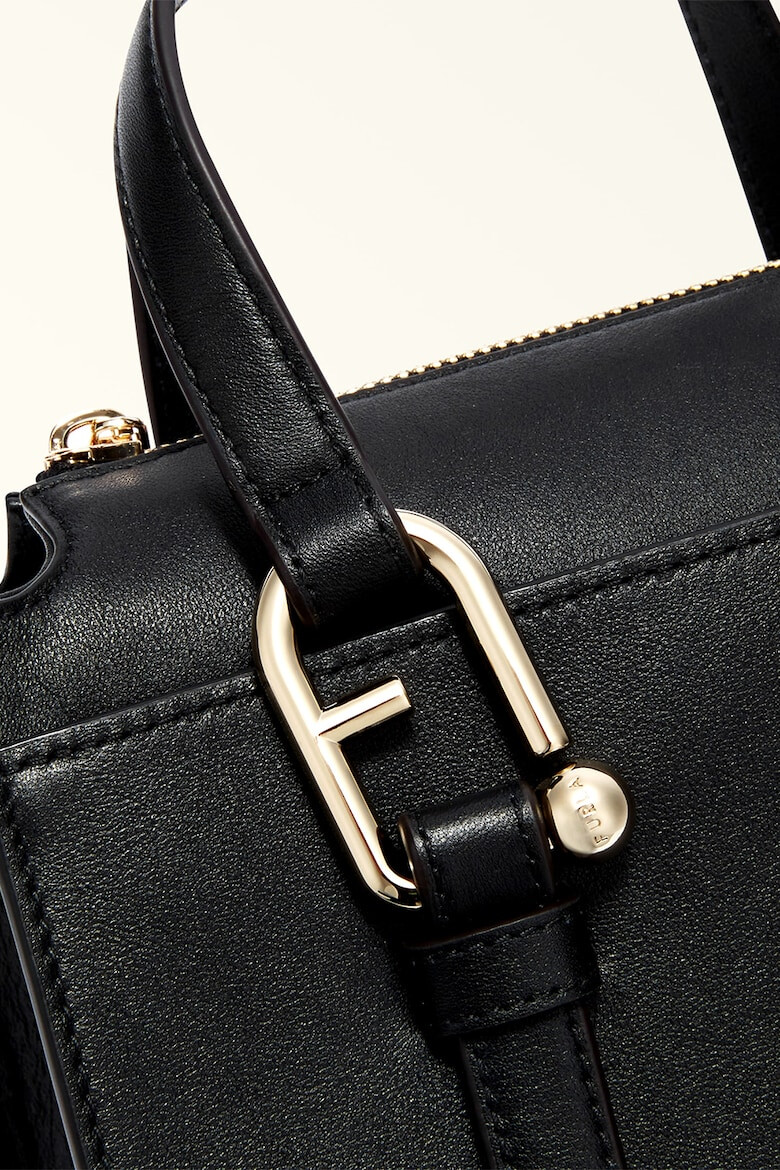 Furla Кожена чанта през рамо Nuvola - Pepit.bg