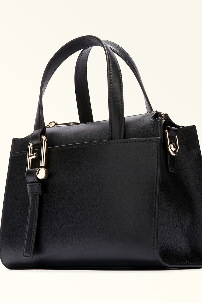 Furla Кожена чанта през рамо Nuvola - Pepit.bg