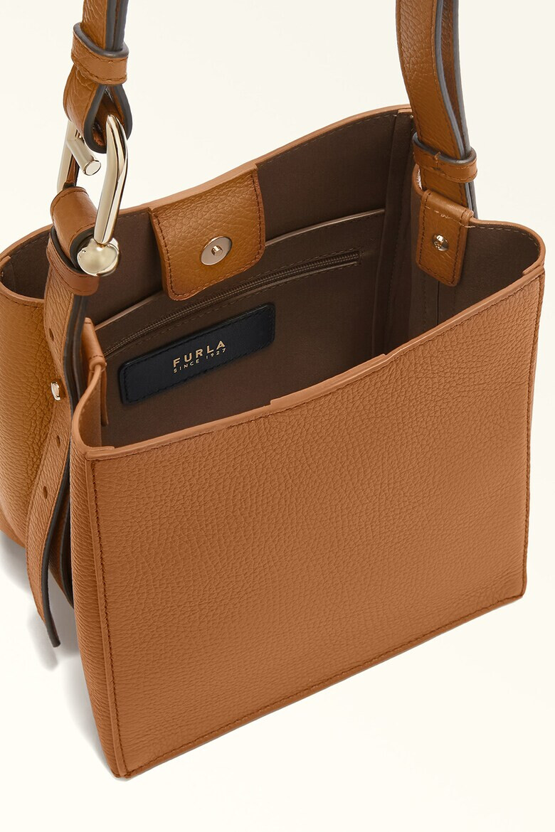 Furla Малка кожена чанта Nuvola - Pepit.bg