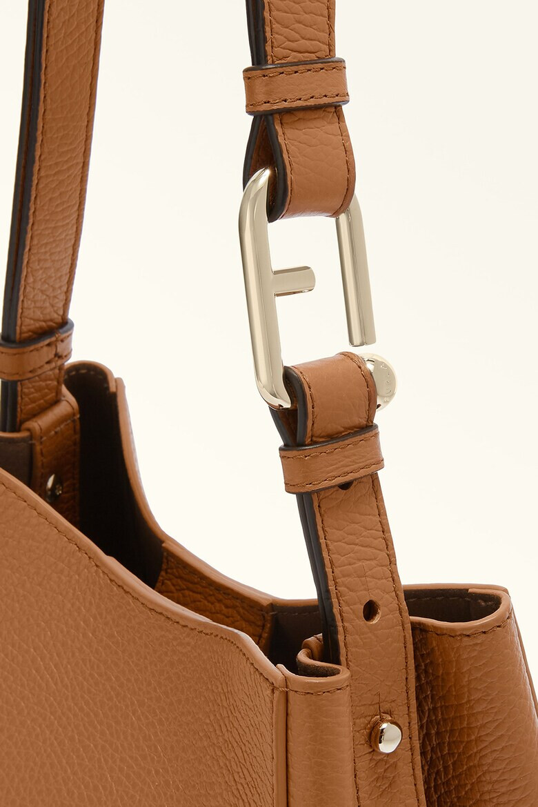 Furla Малка кожена чанта Nuvola - Pepit.bg