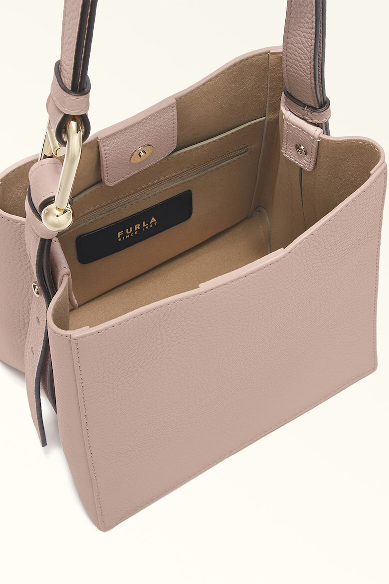 Furla Малка кожена чанта Nuvola - Pepit.bg