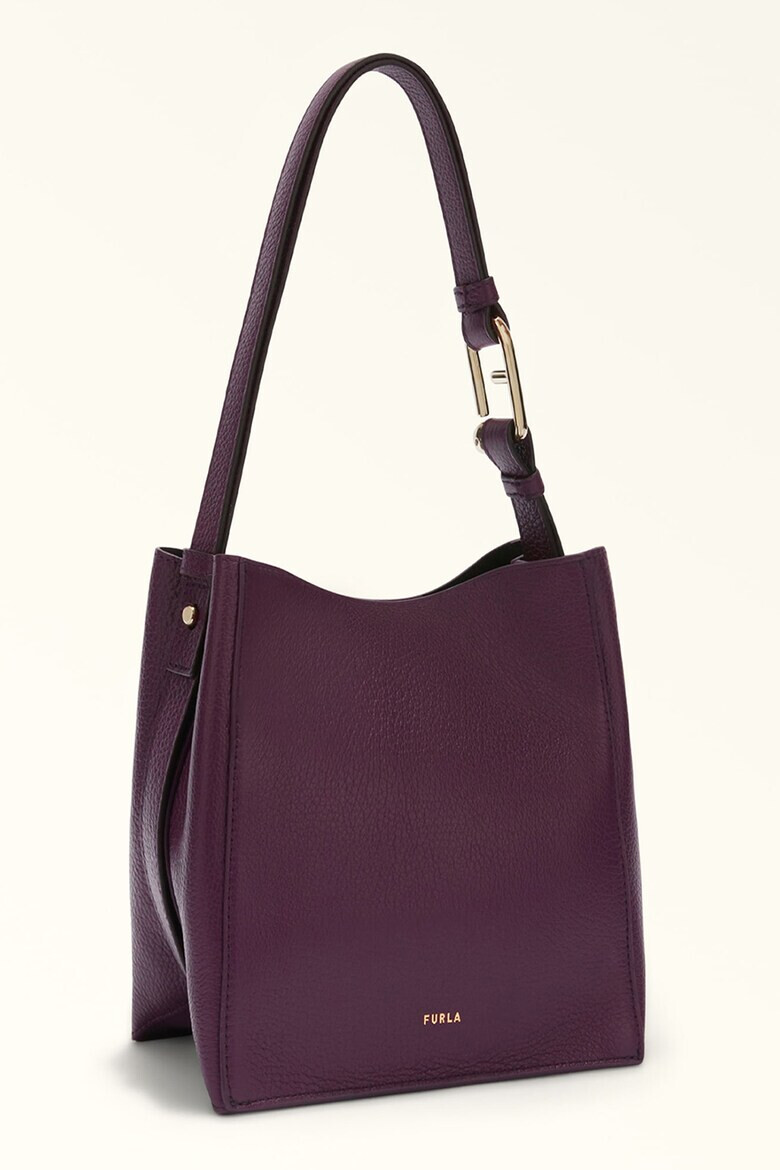 Furla Малка кожена чанта Nuvola - Pepit.bg