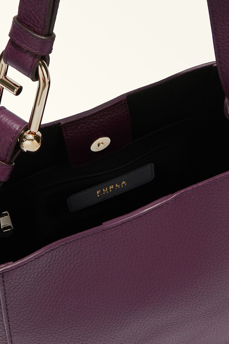 Furla Малка кожена чанта Nuvola - Pepit.bg