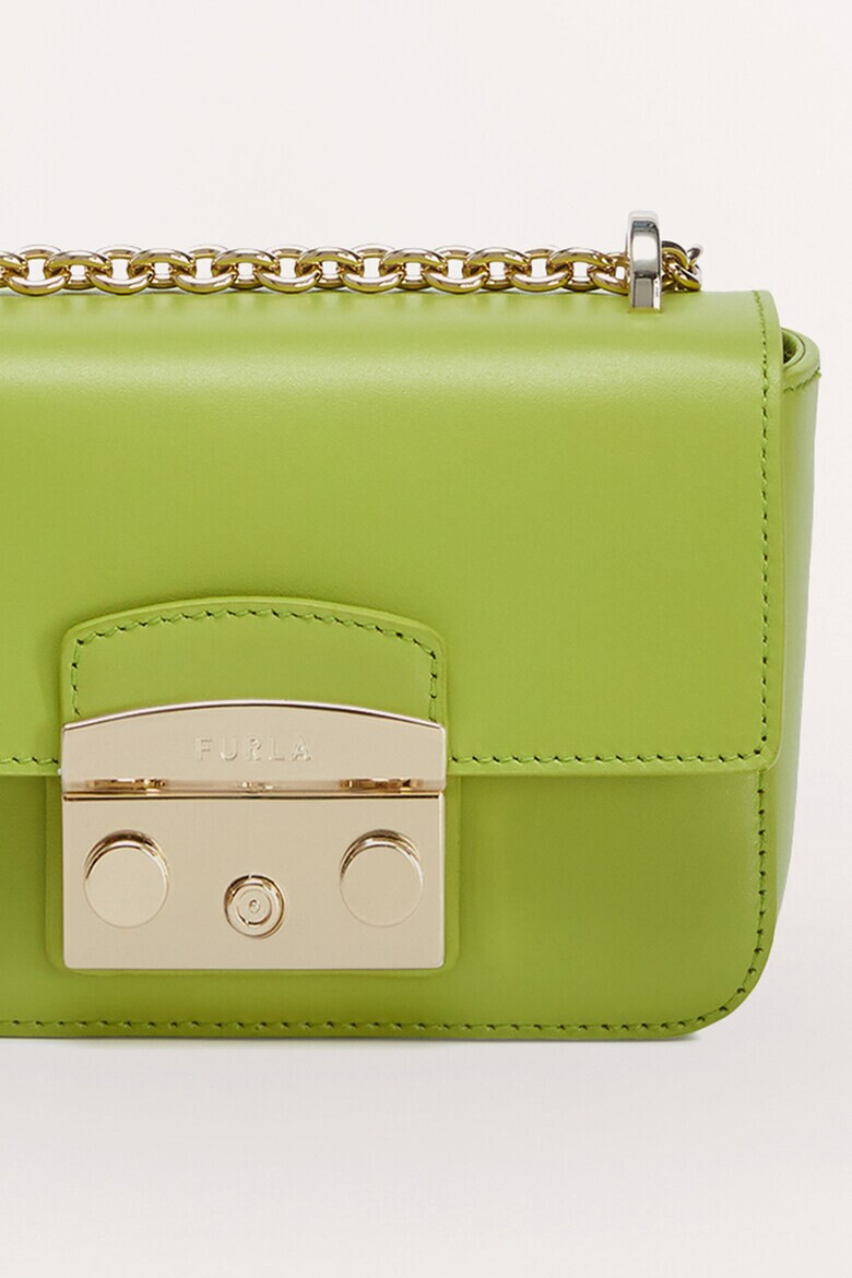 Furla Кожена чанта Metropolis - Pepit.bg