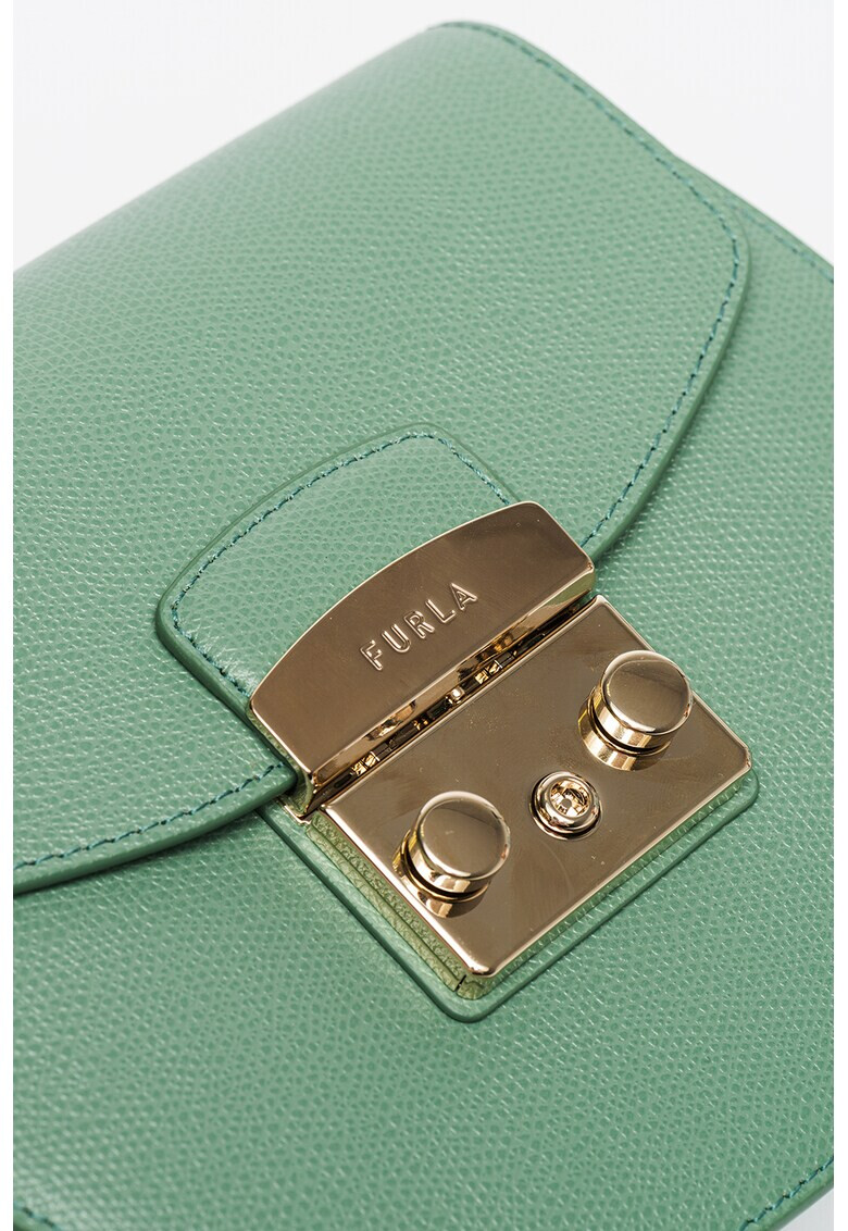 Furla Кожена чанта през рамо Metropolis - Pepit.bg