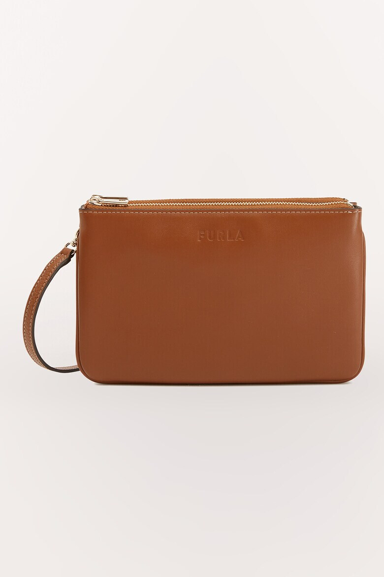 Furla Кожена чанта през рамо Miastella - Pepit.bg