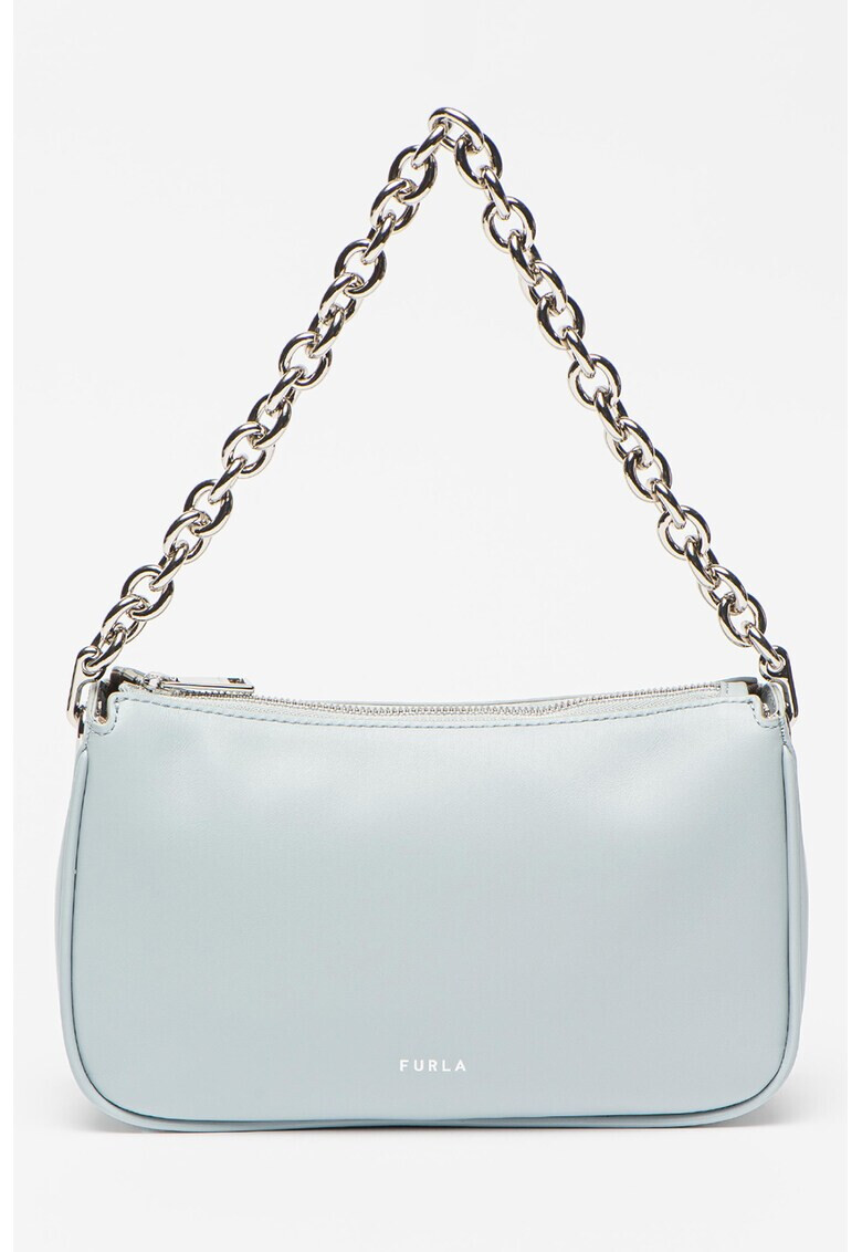 Furla Кожена чанта Moon - Pepit.bg