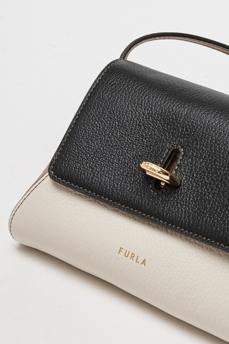 Furla Кожена чанта през рамо Net - Pepit.bg