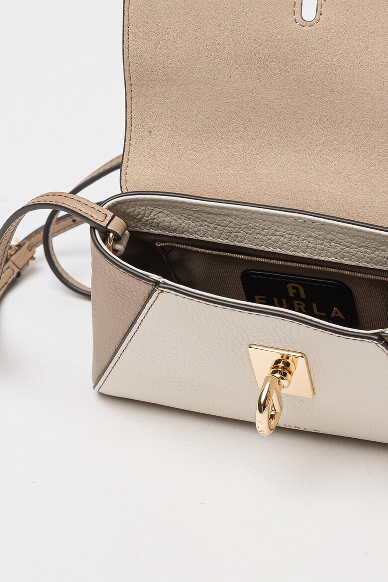 Furla Кожена чанта през рамо Net - Pepit.bg