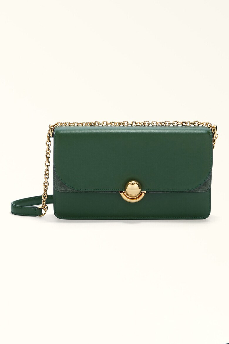 Furla Кожена чанта през рамо Sfera - Pepit.bg