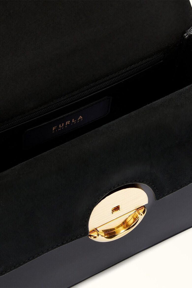 Furla Кожена чанта през рамо Sfera с допълнителна презрамка - Pepit.bg
