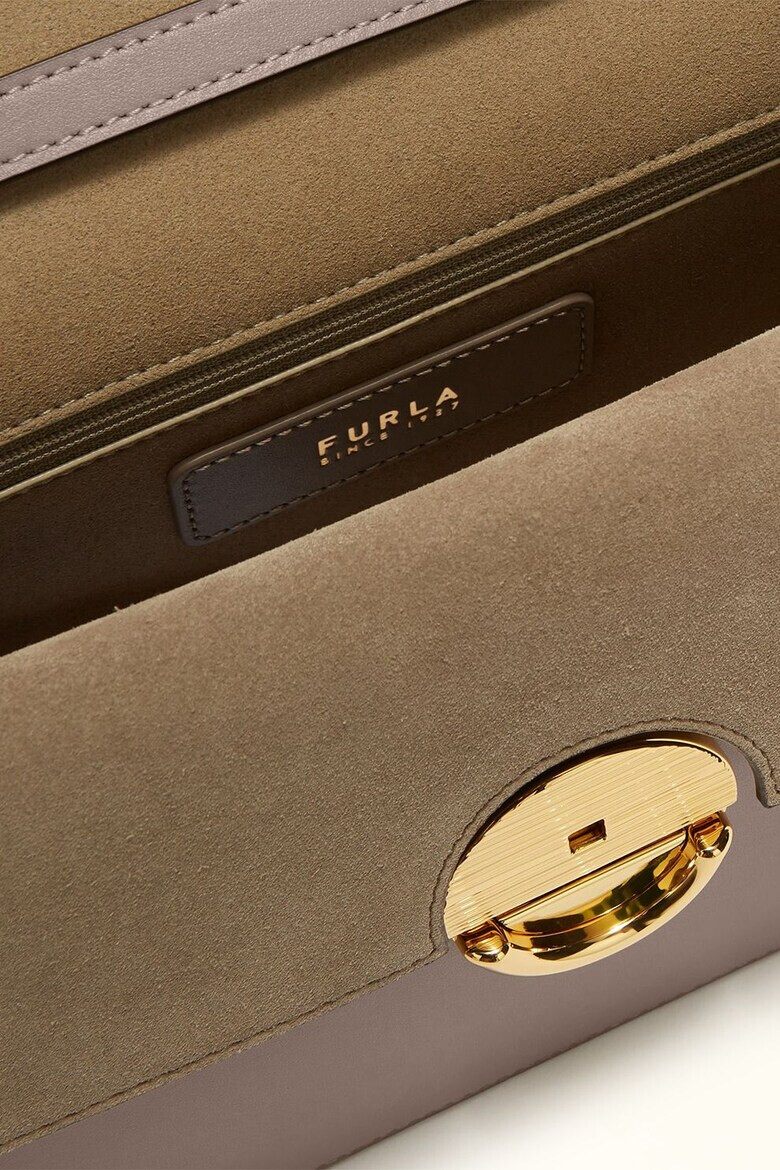 Furla Кожена чанта през рамо Sfera - Pepit.bg