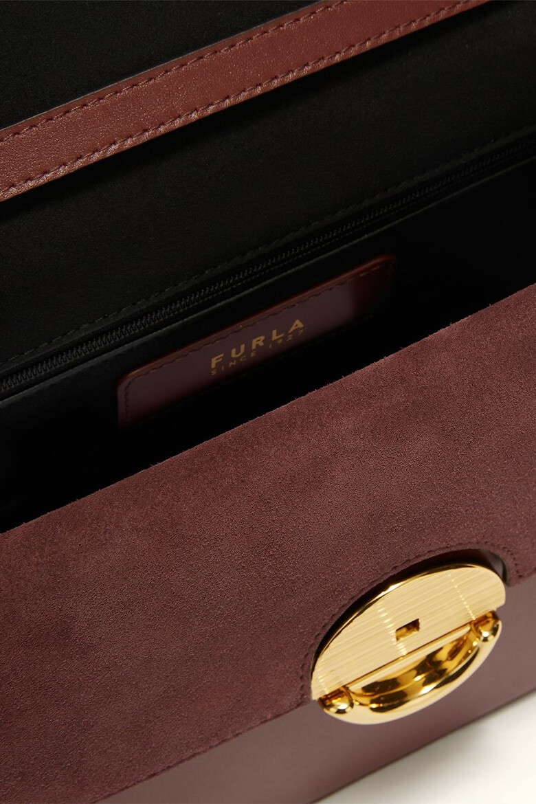 Furla Кожена чанта през рамо Sfera - Pepit.bg