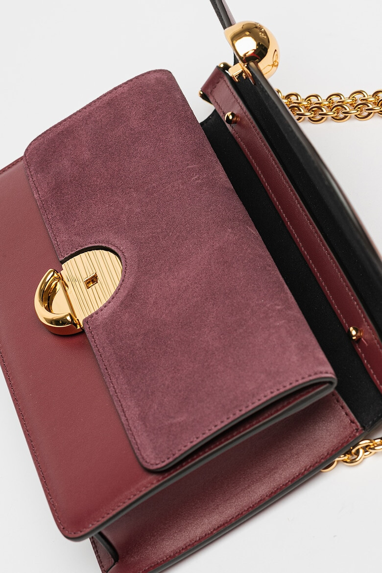 Furla Кожена чанта през рамо Sfera - Pepit.bg
