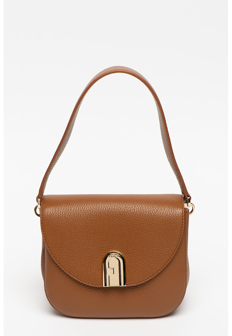 Furla Кожена чанта през рамо Sleek - Pepit.bg