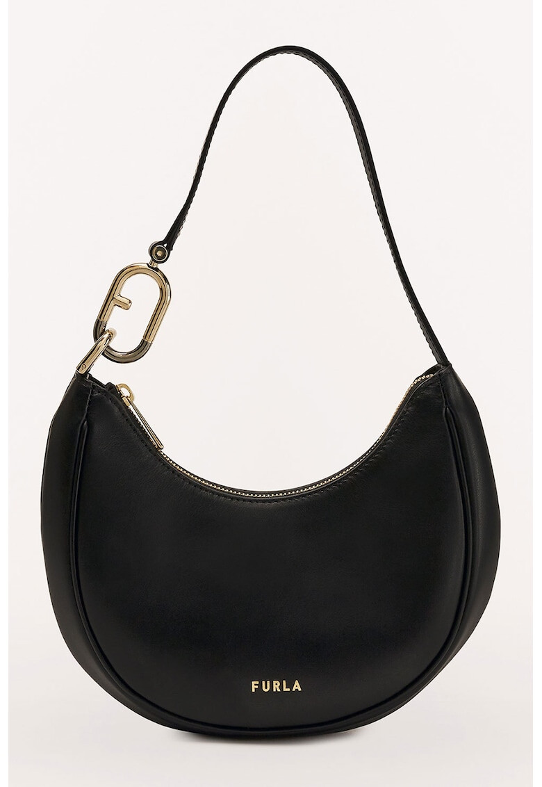 Furla Кожена чанта Primavera Хобо с цип - Pepit.bg
