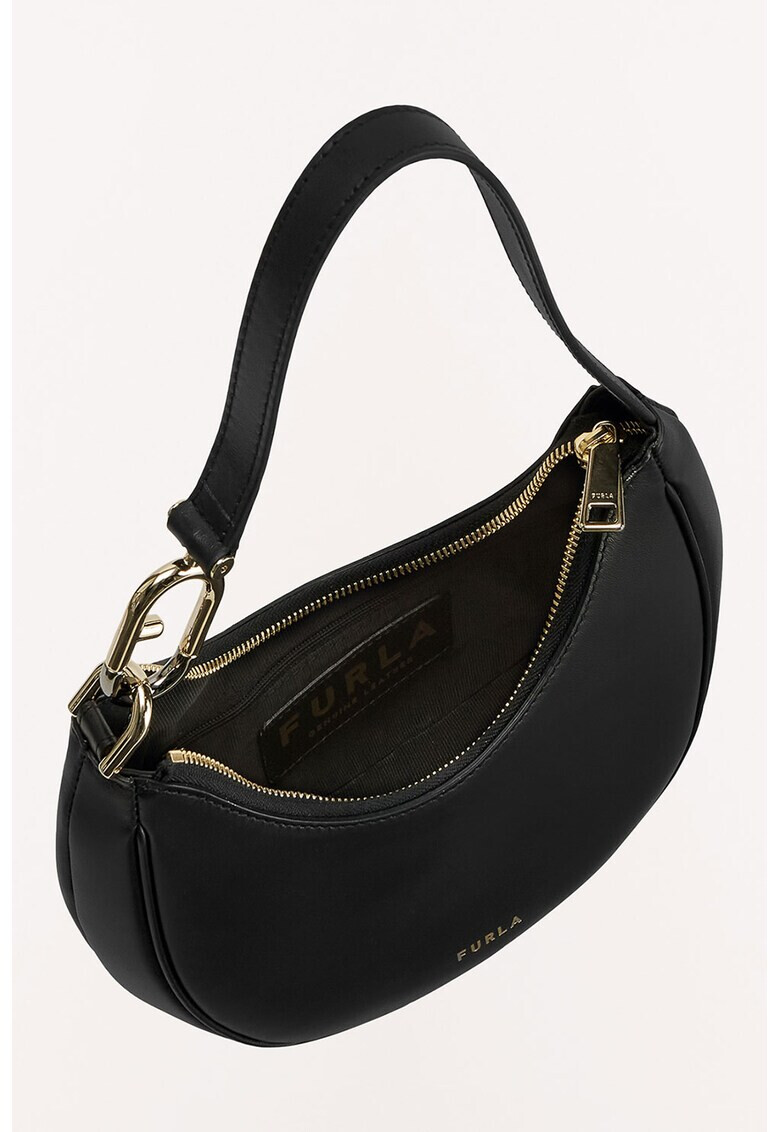 Furla Кожена чанта Primavera Хобо с цип - Pepit.bg
