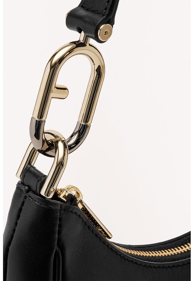 Furla Кожена чанта Primavera Хобо с цип - Pepit.bg