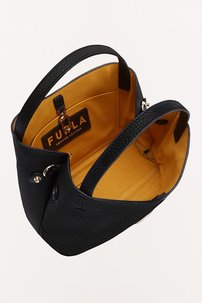 Furla Кожена чанта Primula с релеф - Pepit.bg