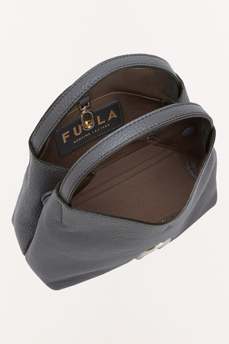 Furla Кожена чанта Primula с релеф - Pepit.bg