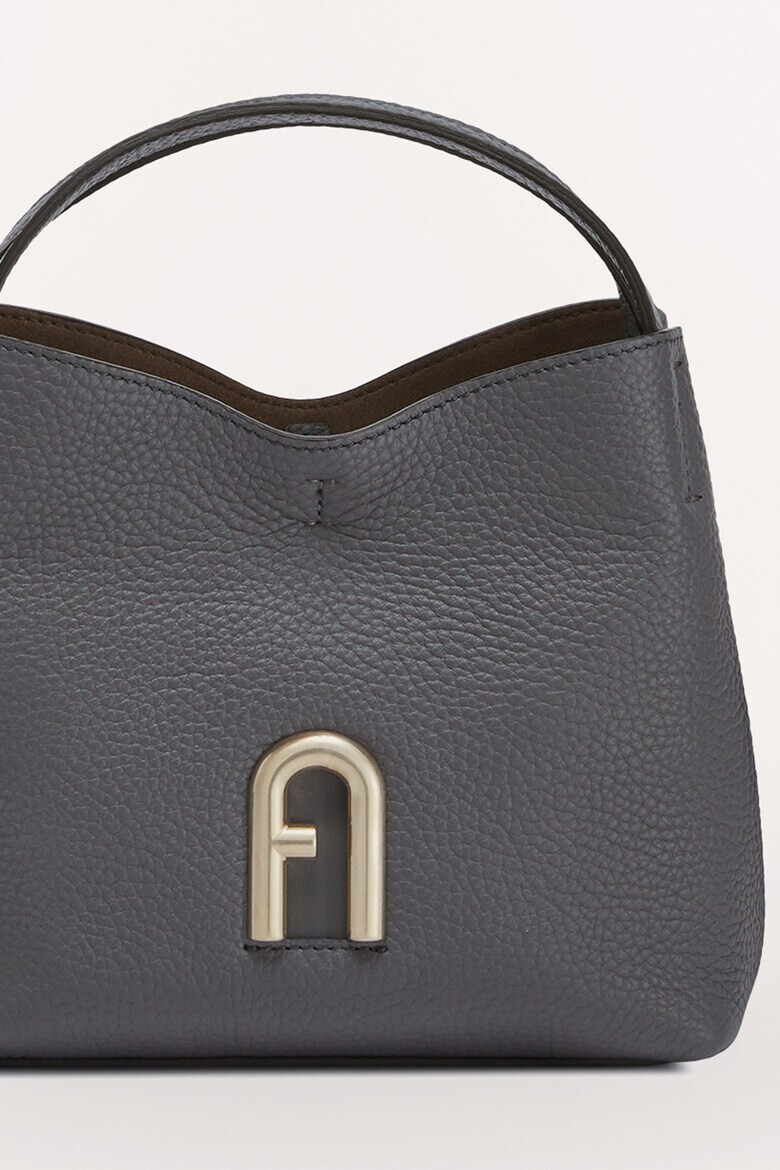 Furla Кожена чанта Primula с релеф - Pepit.bg