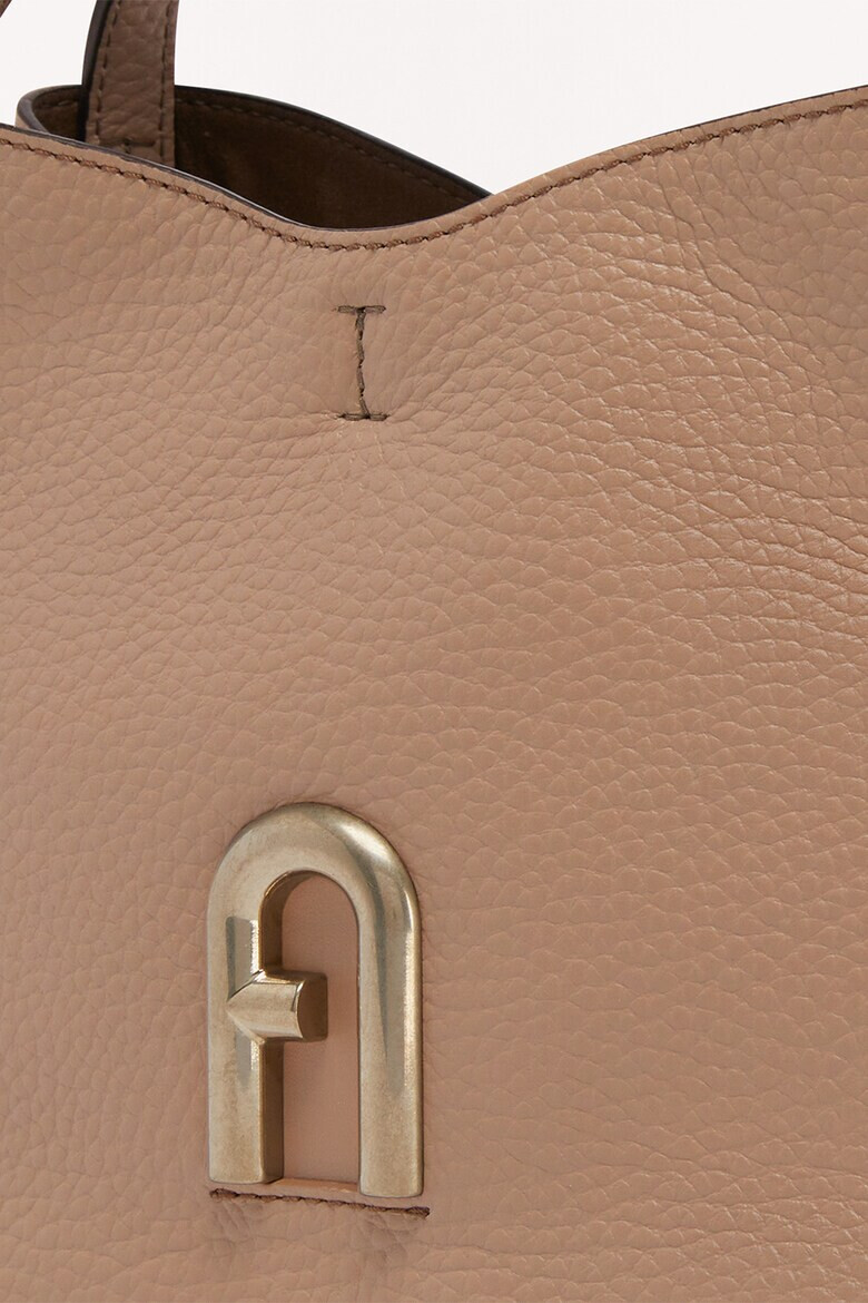 Furla Кожена чанта Primula с релеф - Pepit.bg