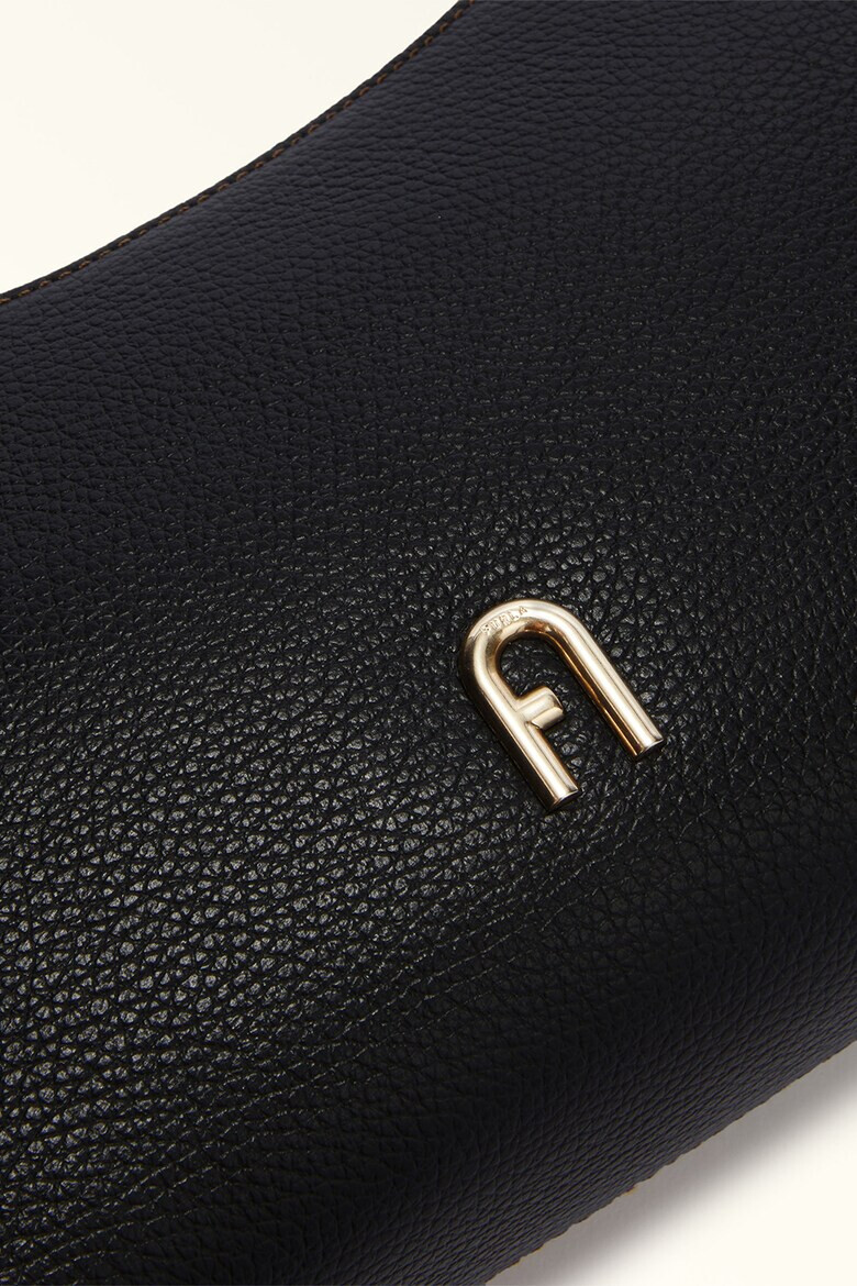 Furla Кожена чанта Primula с текстилна презрамка - Pepit.bg