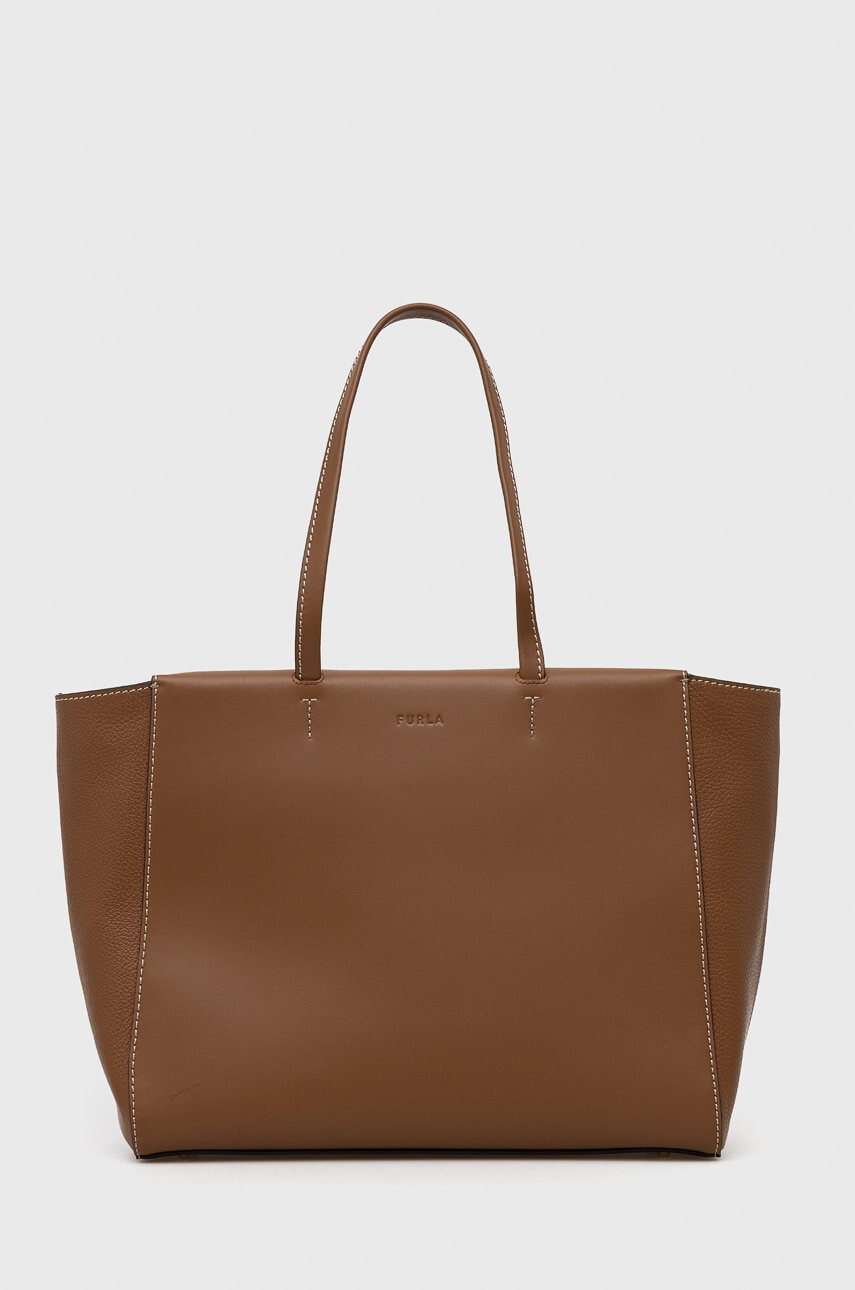 Furla Кожена чанта Regina - Pepit.bg