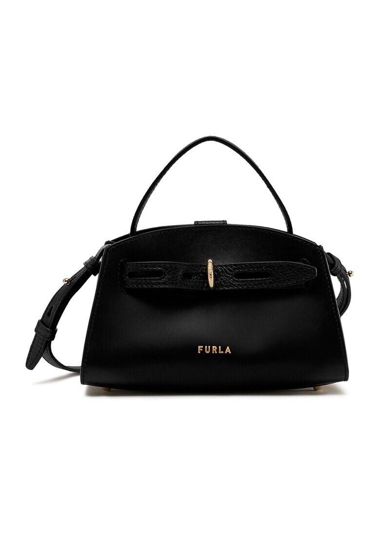 Furla Кожена чанта с лого - Pepit.bg