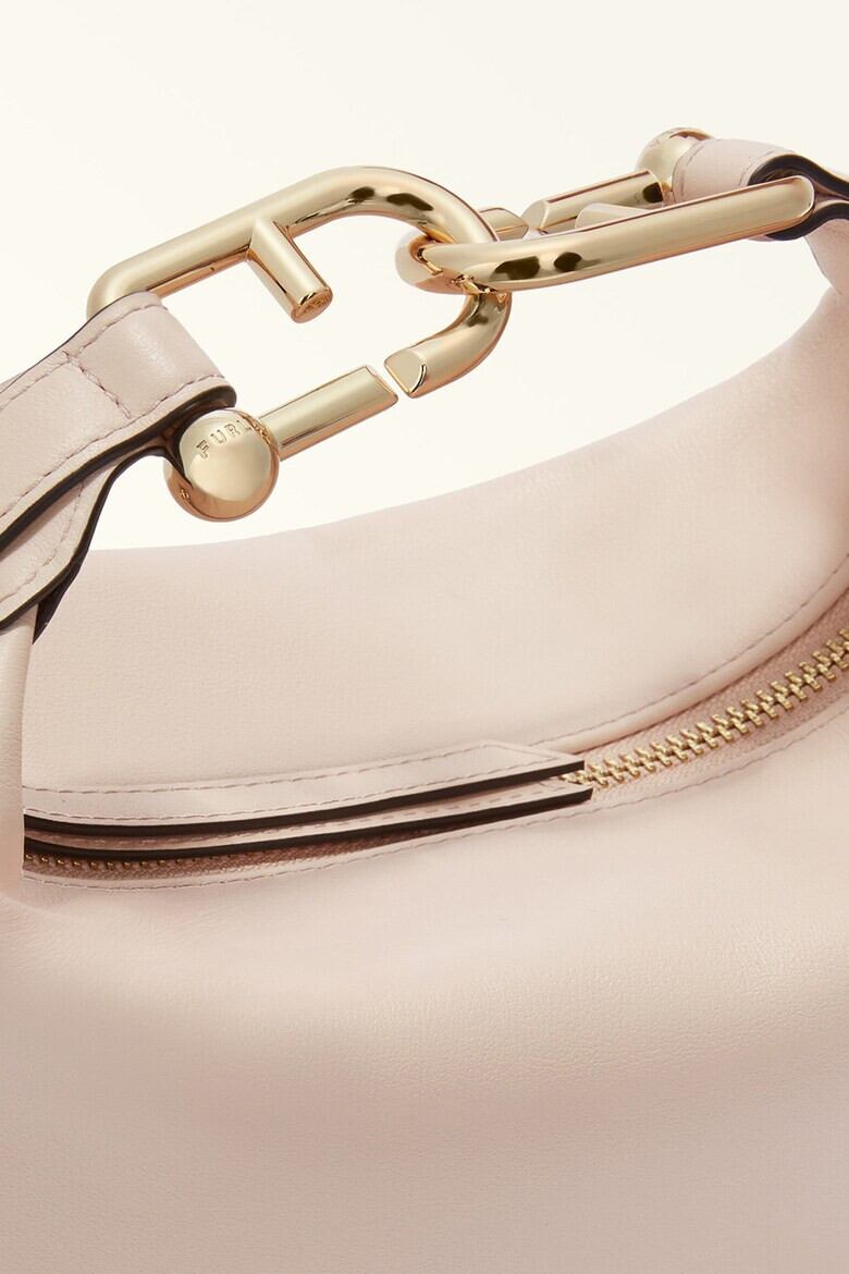 Furla Кожена чанта с лого - Pepit.bg