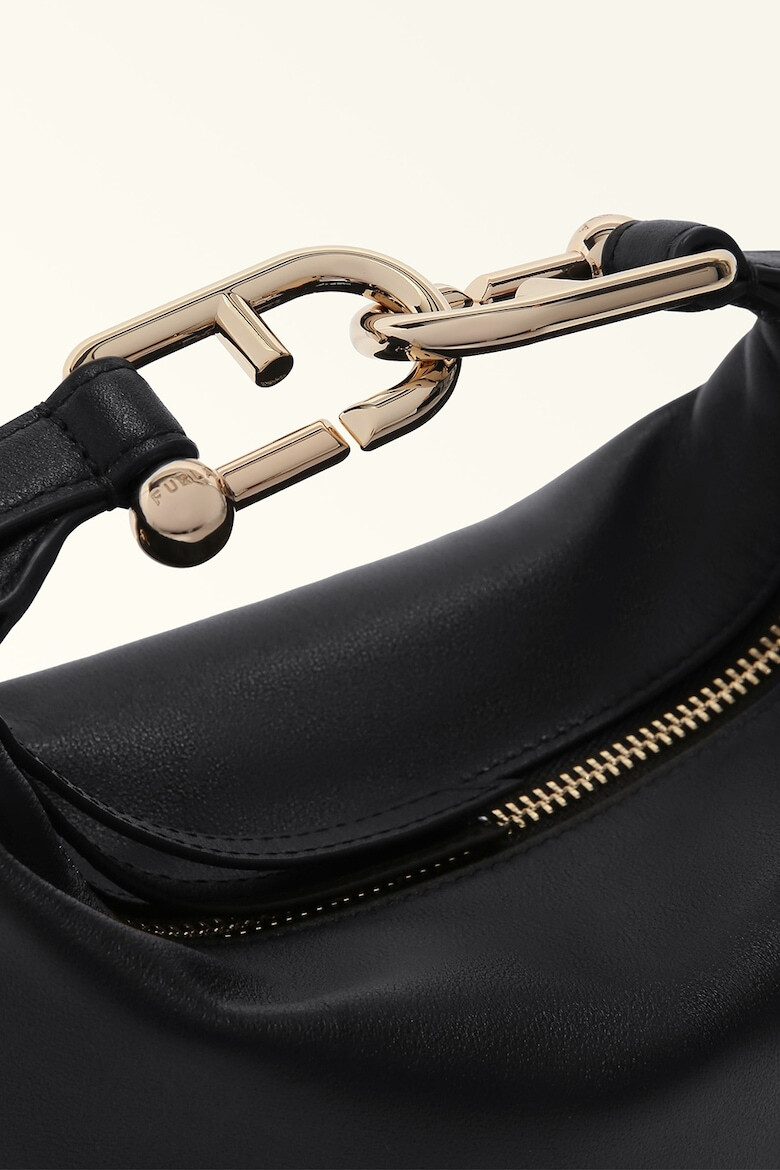 Furla Кожена чанта с лого - Pepit.bg