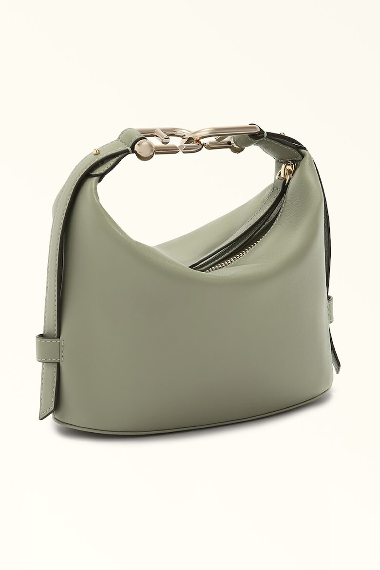 Furla Кожена чанта с лого - Pepit.bg