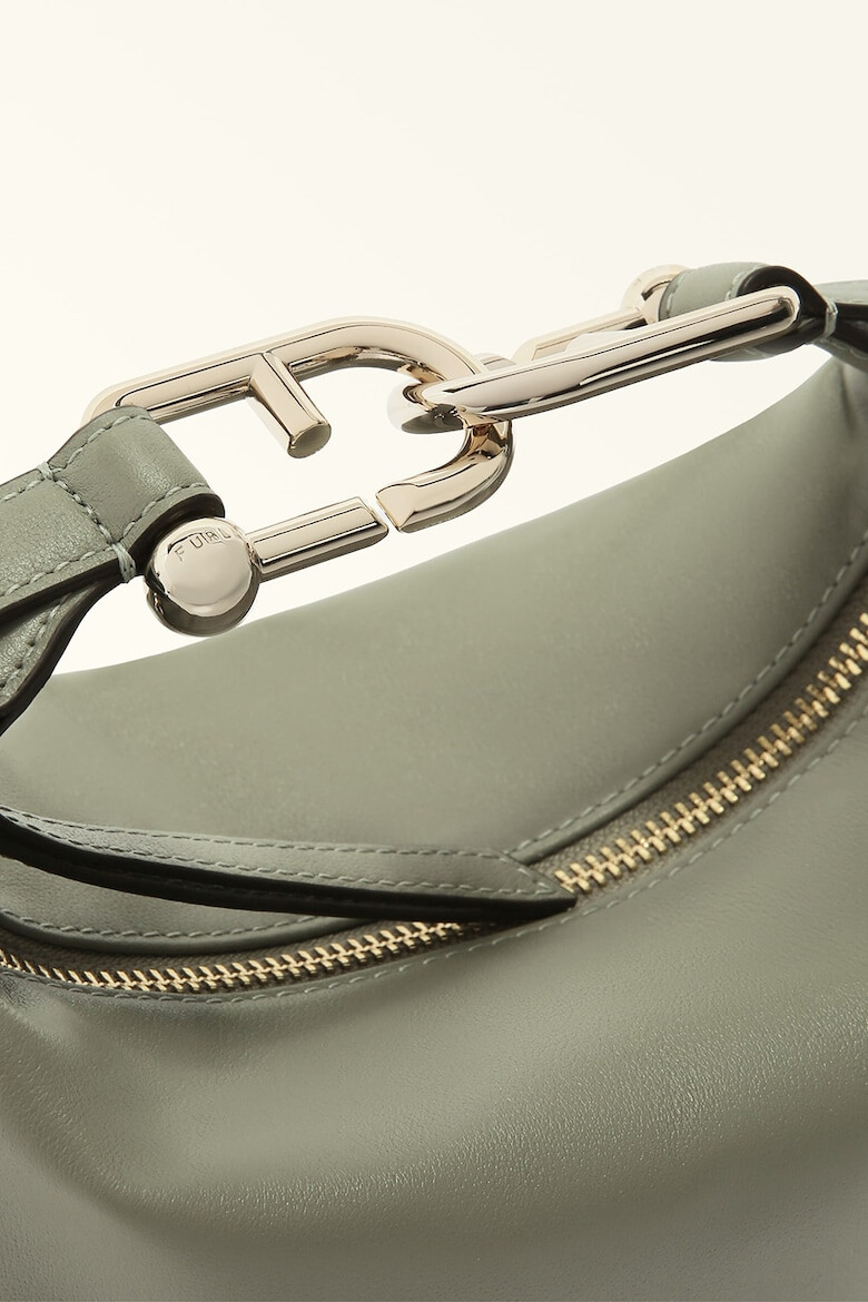 Furla Кожена чанта с лого - Pepit.bg
