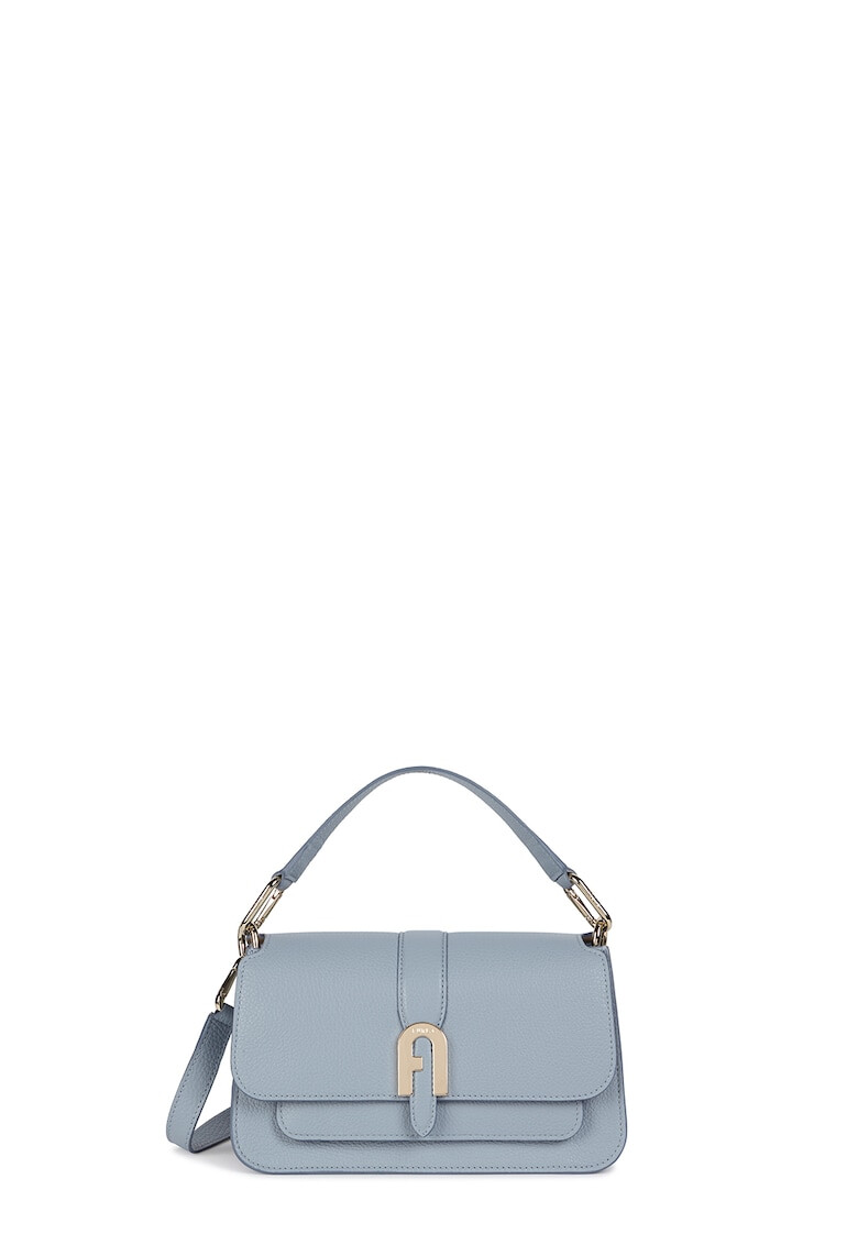 Furla Кожена чанта Sofia с метално лого - Pepit.bg