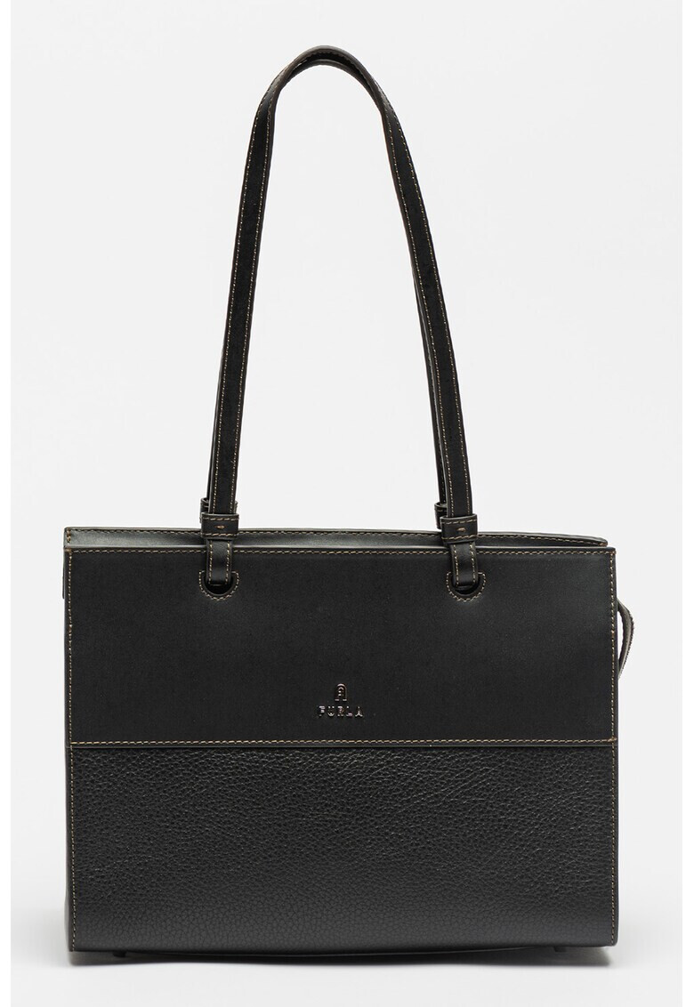 Furla Кожена чанта Varsity Style - Pepit.bg