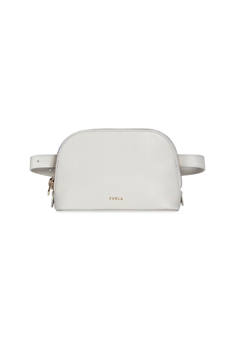 Furla Кожена чанта за кръста Code с лого - Pepit.bg