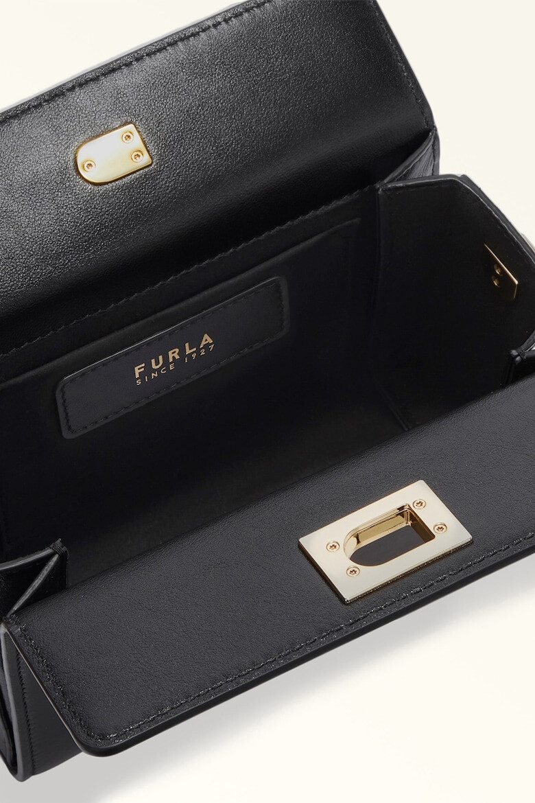 Furla Кожена чанта за рамо Arco - Pepit.bg